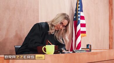 Big Tits MILF Alexis Fawx Gets Anal Justice In The Courtroom