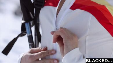 Pornstars Jia Lissa And Lika Star Compete For Joss' Big Black Cock