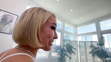 Mellanie Monroe's tight ass get rimmed and pounded by a massive black cock