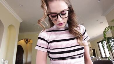 Kyler Quinn takes BBC and gets a hot reverse cowgirl in POV