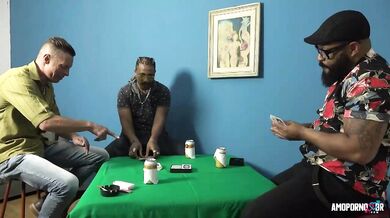 Suzie Slut's curvy Brazilian body gets destroyed in a wild foursome in interracial porn