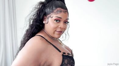 Curvy ebony with big black booty and handjob skills is eager for BBC