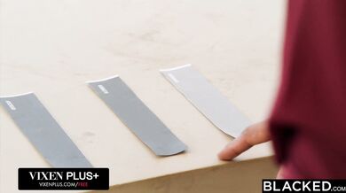 Kelly Collins surrenders her tiny frame to a savage internal wrecking by Jason’s massive black tool