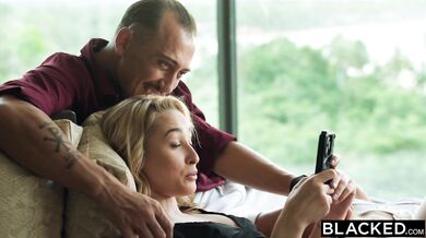 Kelly Collins surrenders her tiny frame to a savage internal wrecking by Jason’s massive black tool