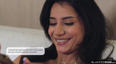 Roxie Sinner takes advantage of her empty house to get her walls pulverized by a massive BBC