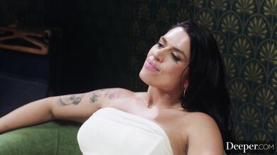 Eva Angelina Angel Youngs and Rissa May team up to worship a massive BBC in a crazy foursome that leaves their holes gaping