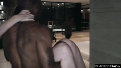 Double the black meat for Ashley Lane as she gets drilled in every hole