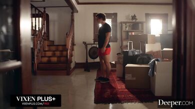 From a stinging spanking to a messy finish watch Lena enjoy every second of this fuckfest