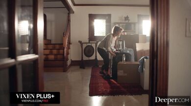 From a stinging spanking to a messy finish watch Lena enjoy every second of this fuckfest