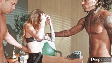 See Kendra Cole get stretched and filled to the limit before a messy double finish