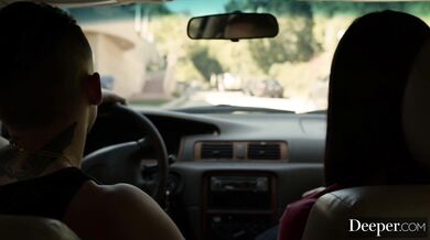 Stunning Emily surrender to another man's member to humiliate her BF