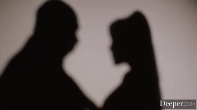 Stunning Alina Lopez lose control while being tied up and dominated by two hung men