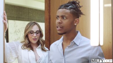 Nickey Huntsman surrender to her deepest cravings for BBC right in the doctor's office