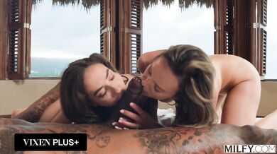 Total educational domination as these hot MILFs put their students through a hardcore practical exam