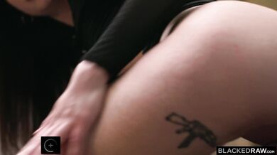 Mila Perez used as a BBC fuck toy and getting creamed