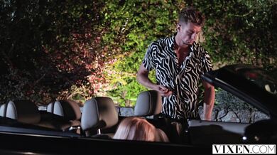 Dolly Orchid riding and bouncing on a big bar cock in HQ