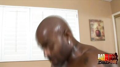 Horny Belle Envy enjoys a deep throat session and a hardcore pounding