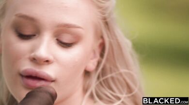 Gorgeous Tiny Blonde Avrora Can't Resist Man's BBC