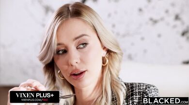 Insatiable Blonde Haley Reed Only Has BBC On Her Mind